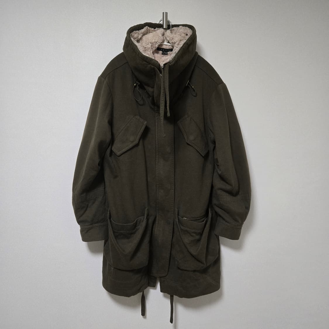 띠어리 빈티지 하이넥 퍼 파카 / 여성 자켓 / 여성 점퍼  상품이미지1