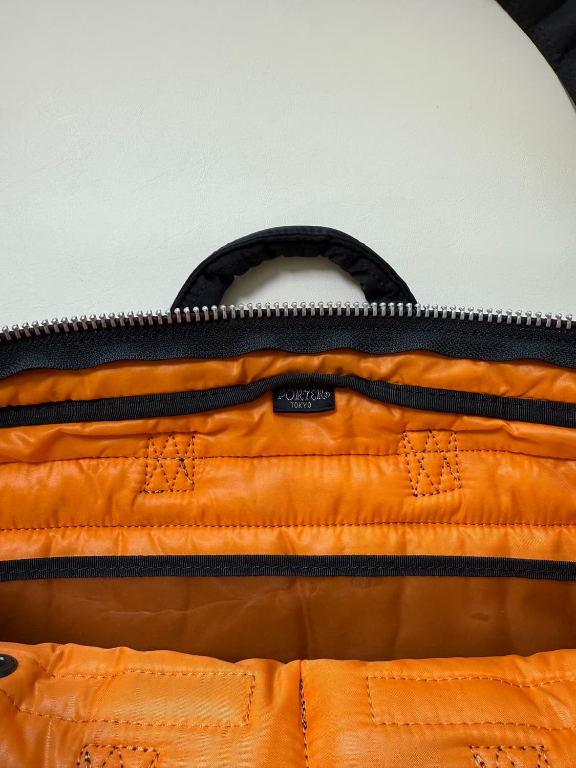 (미사용급) 신형 PORTER 포터 탱커 2way 브리프케이스 블랙 상품이미지9