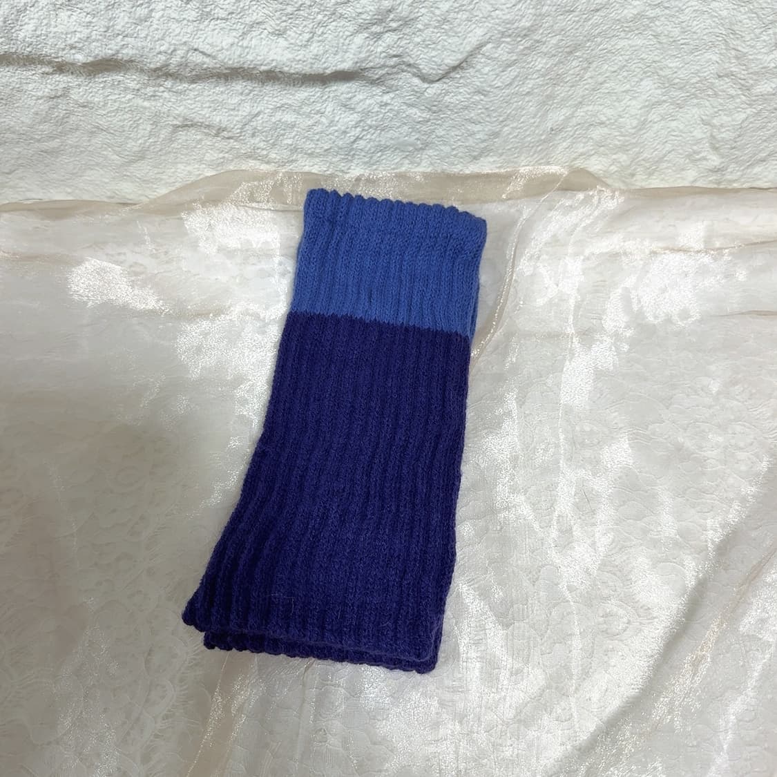 빈티지 플루 보라 니트 발토시 레그워머 상품이미지1