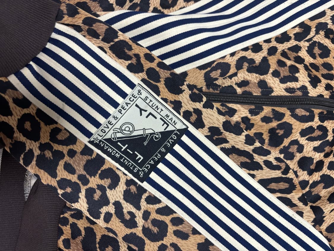 캐피탈 레오파드 스무스 트랙자켓 져지 (원빈착용) 상품이미지8