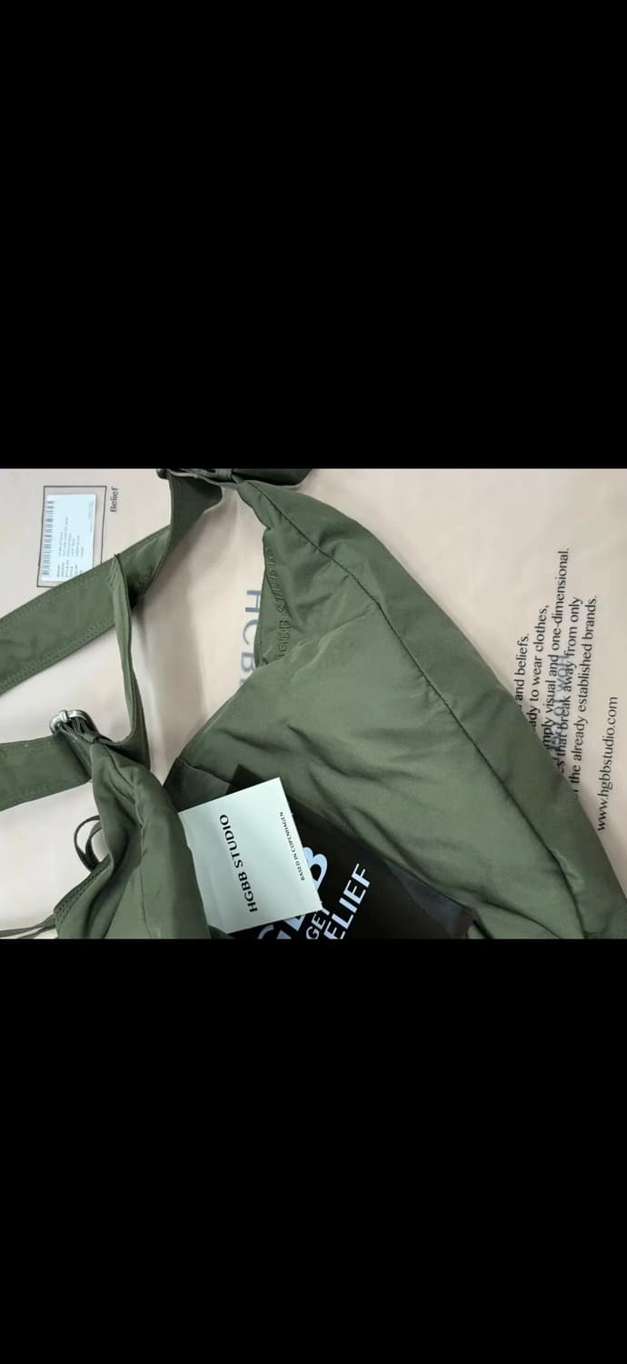 Hgbb leaf bag 25aw olive 상품이미지3