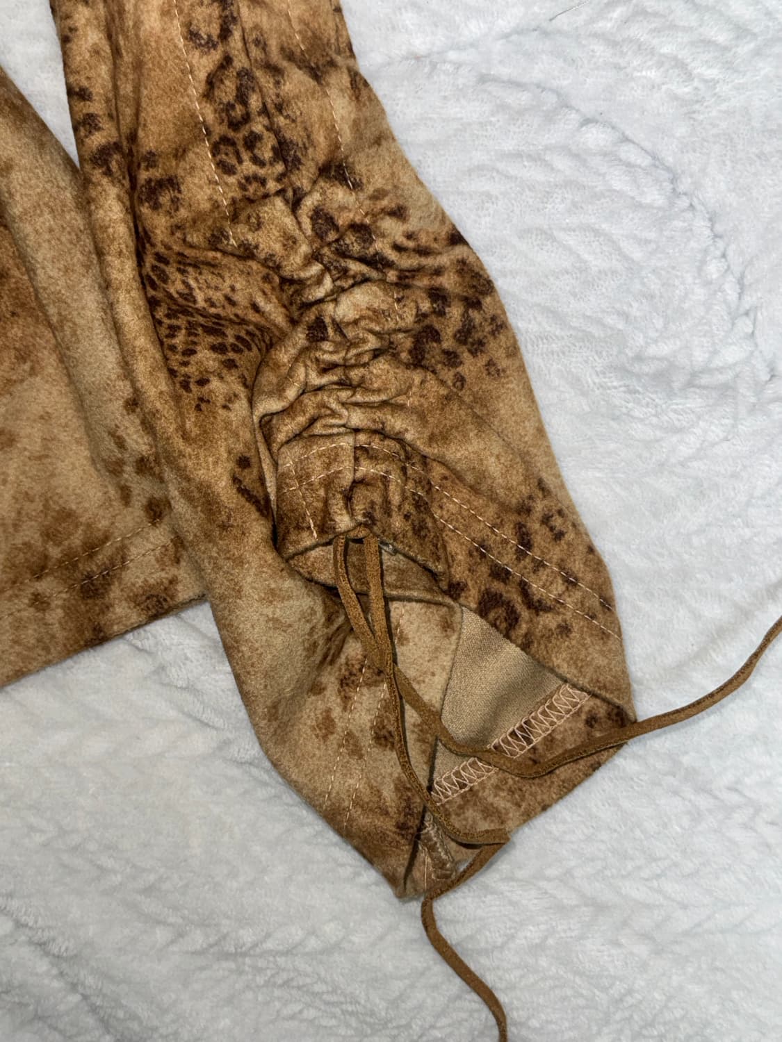 빈티지 오리엔탈 y2k 레오파드 롱슬리브 상품이미지2