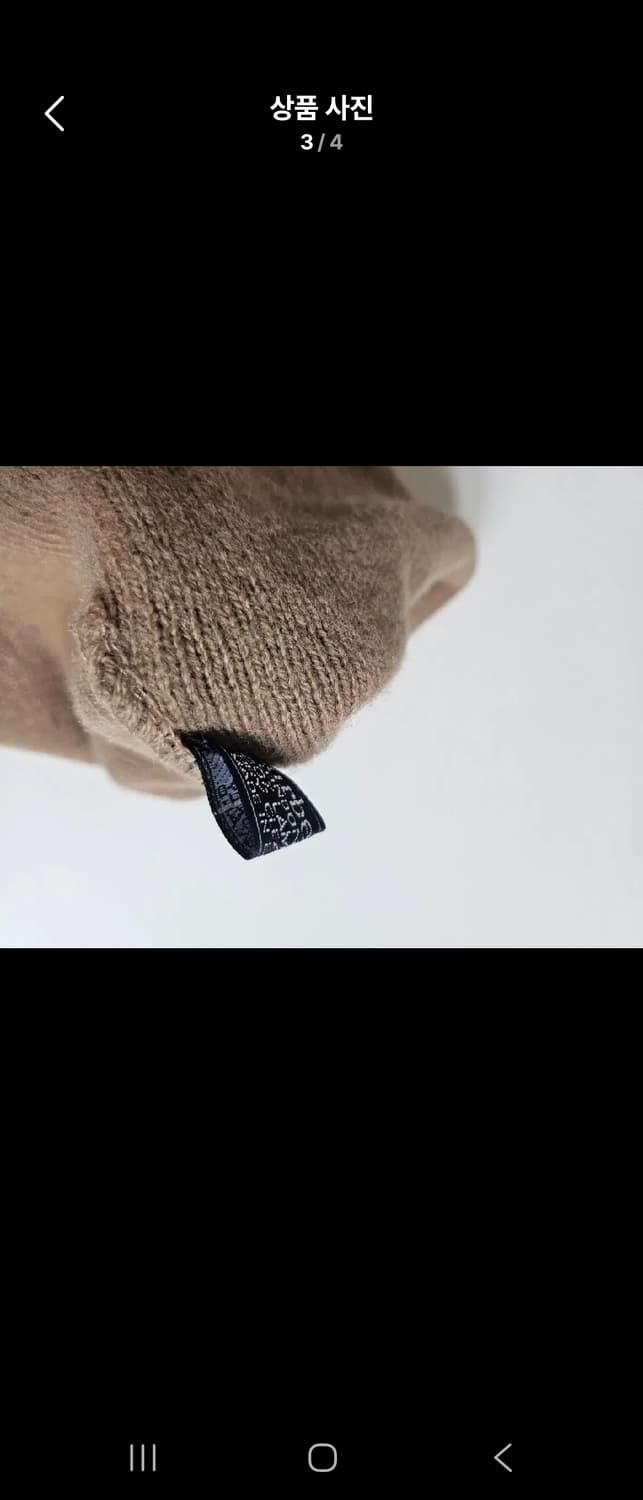 버버리정품 비니 52사이즈 상품이미지3