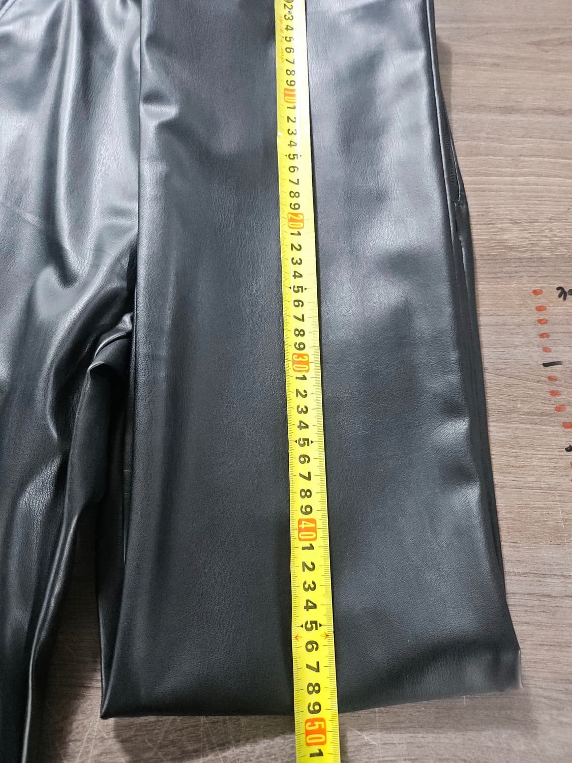 자라 블랙 레더 팬츠  L 사이즈 상품이미지8