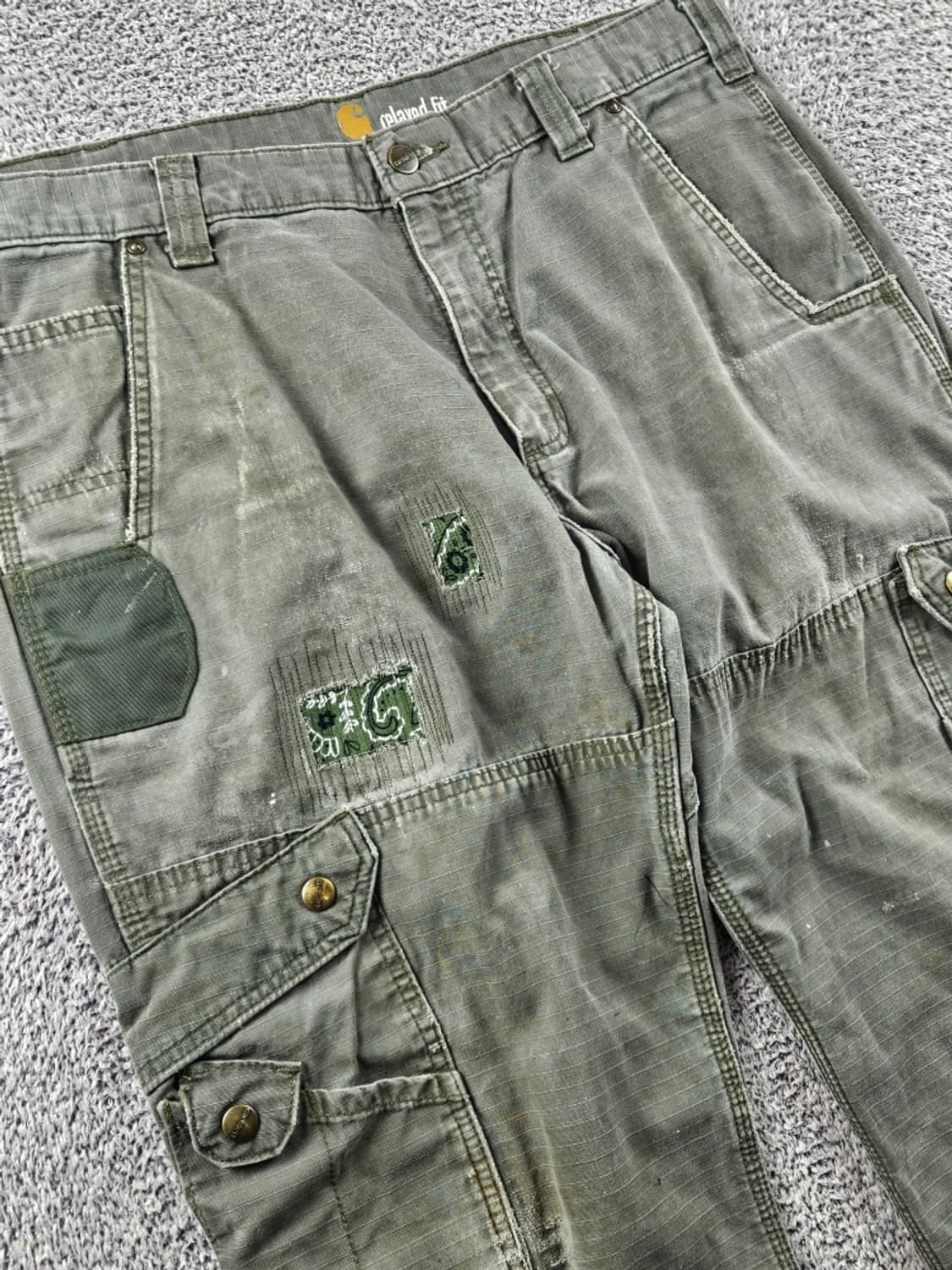 칼하트 리페어 립스탑 카고 워크 팬츠 ( 36X30 ) / 11052 상품이미지5