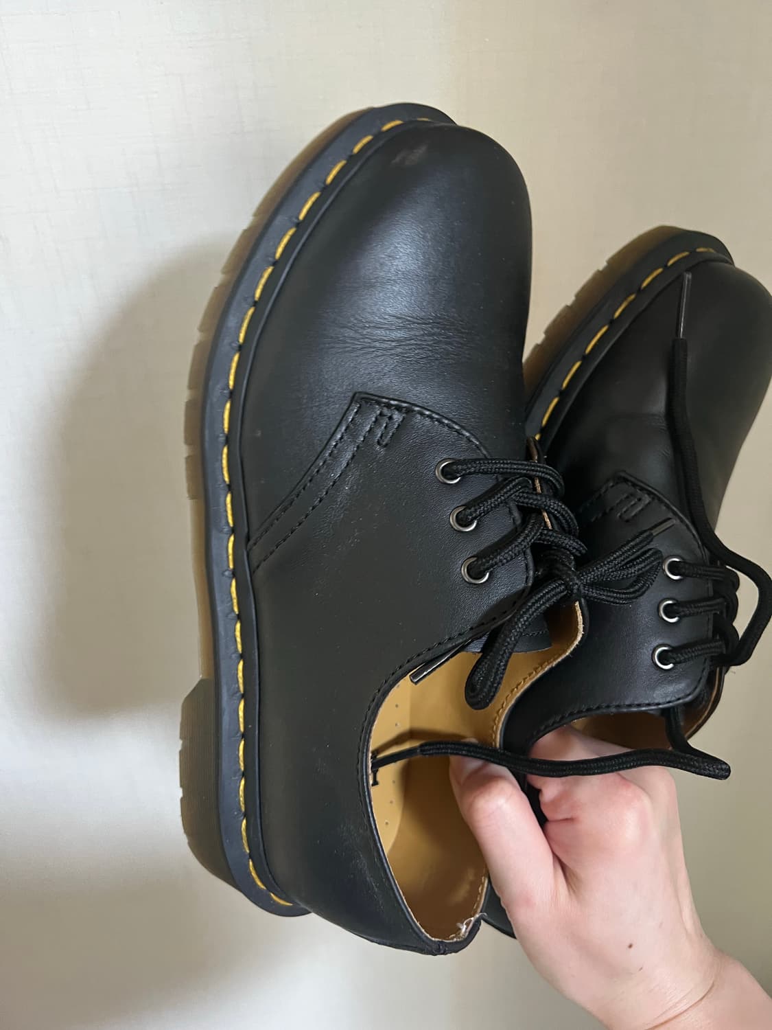 닥터마틴 1461 (3홀) 나파 블랙 ( 상품이미지3