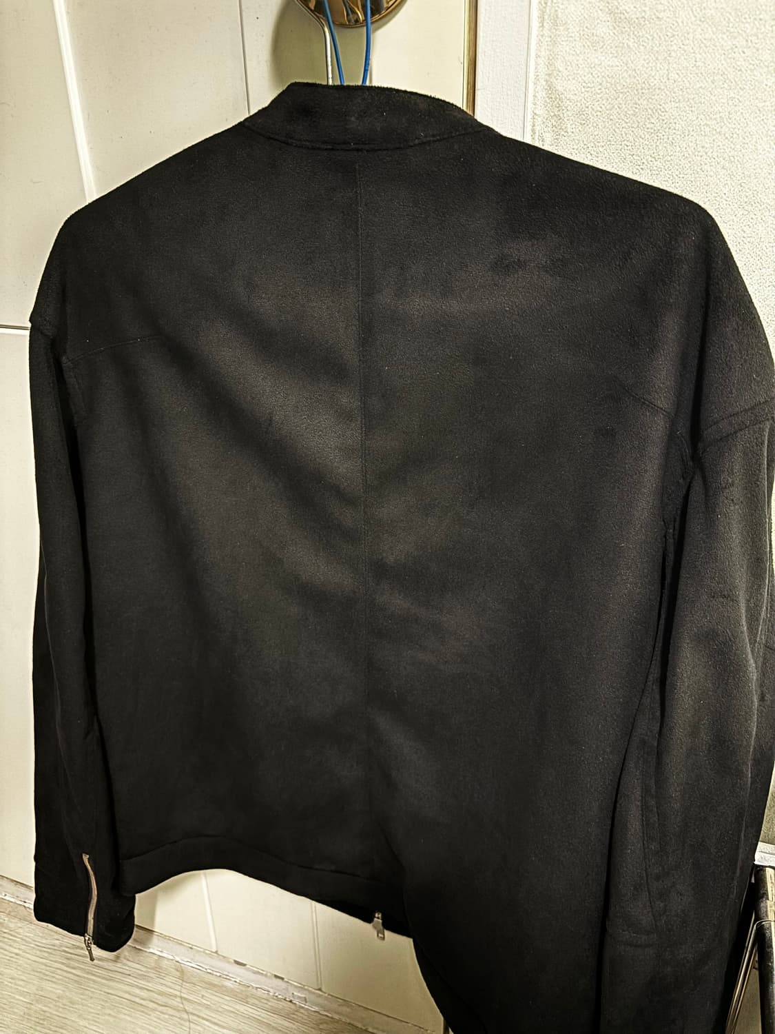 드로우핏 바이커 스웨이드 자켓 L 상품이미지5