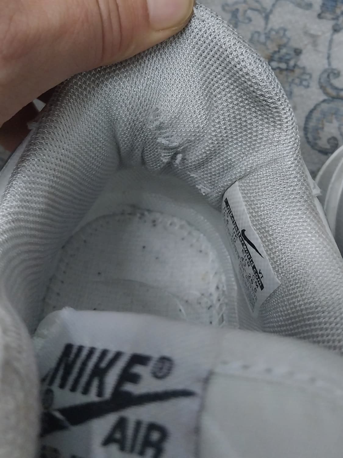 나이키 에어포스1 로우 265mm  (깔창분실) 상품이미지8