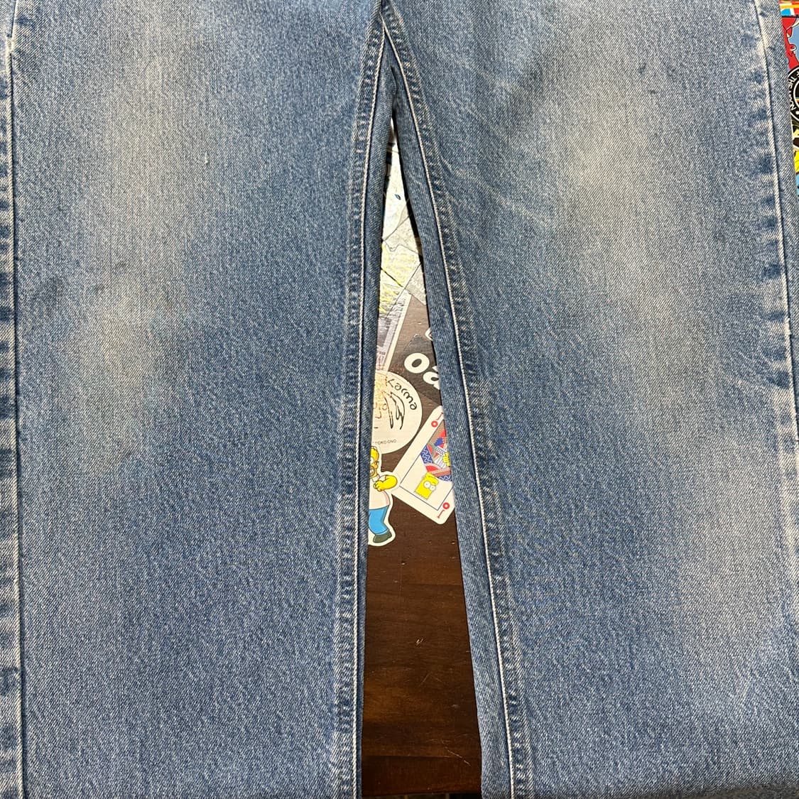 칼하트 블루 진 데님 팬츠 B17-DST 38 상품이미지6