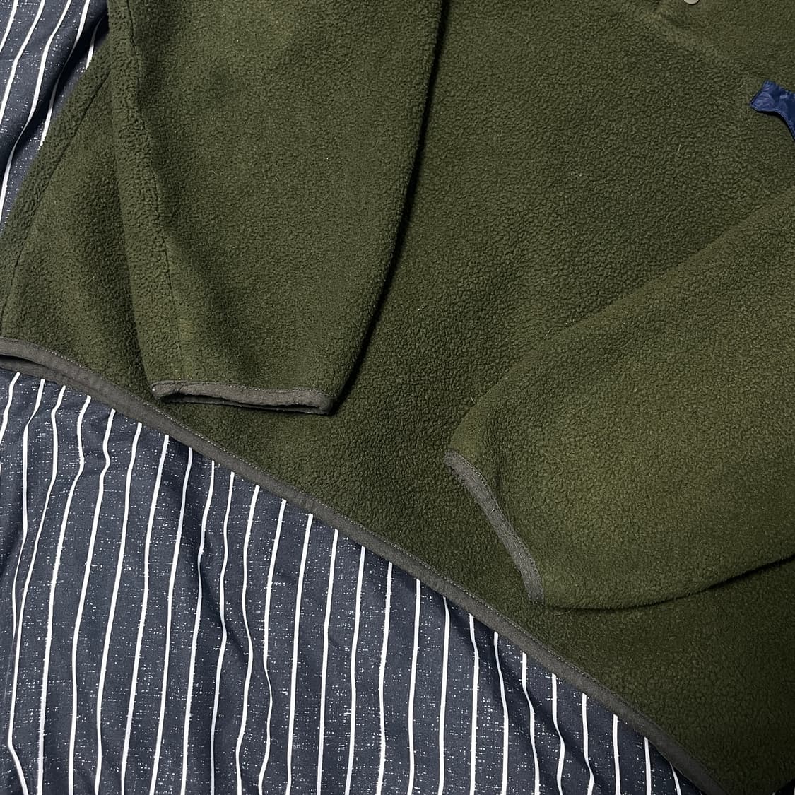 90s  파타고니아 신칠라 후리스 L 딥그린 상품이미지4