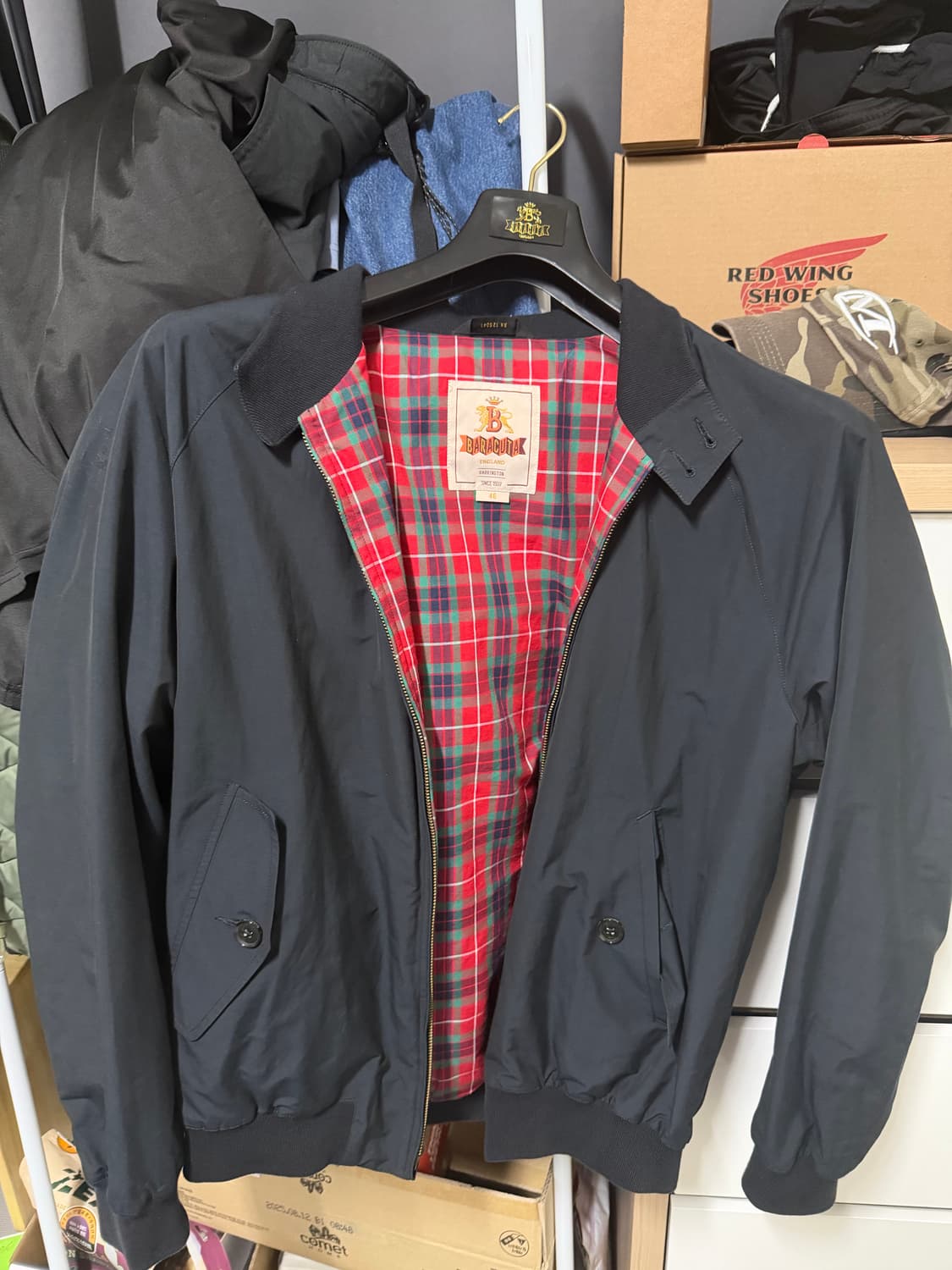 바라쿠타 G9 네이비 46사이즈 판매합니다 상품이미지1