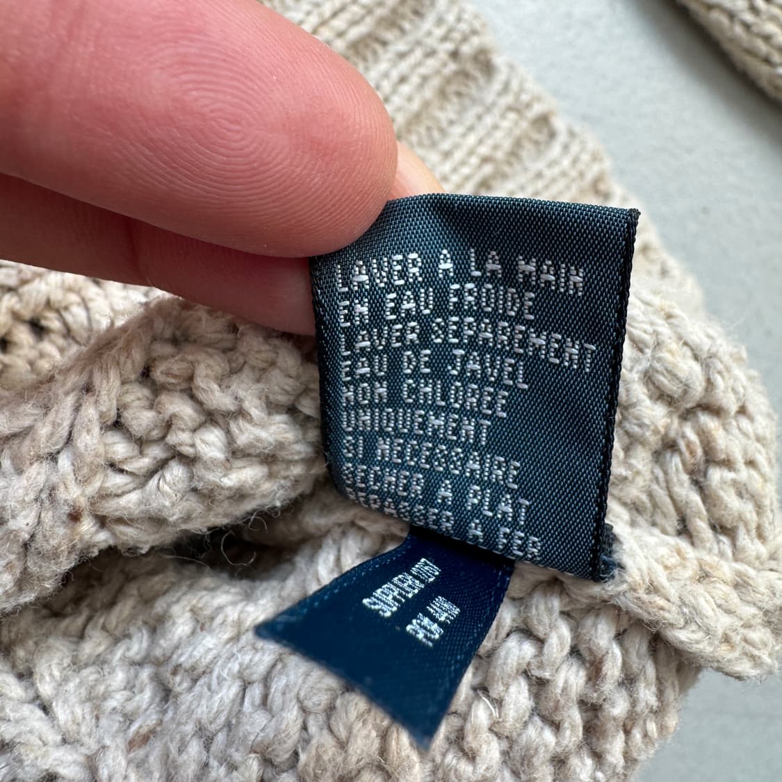 폴로 피셔맨 꽈배기 니트 스웨터 상품이미지6