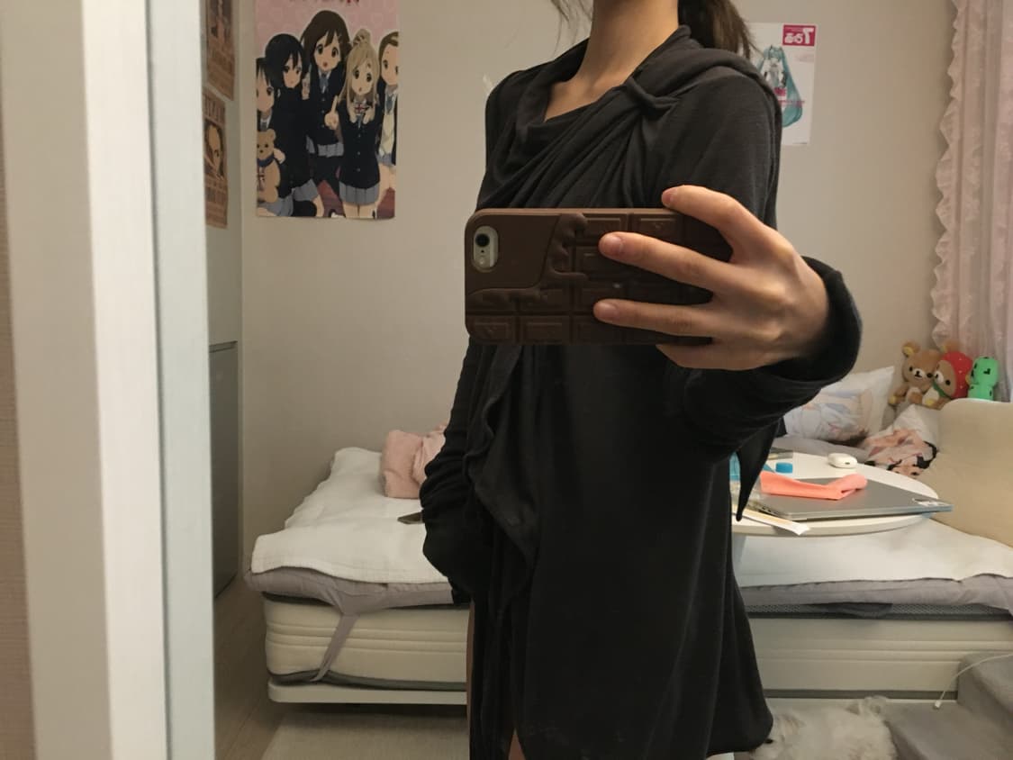 릭오웬스 드레이핑 가디건 상품이미지2