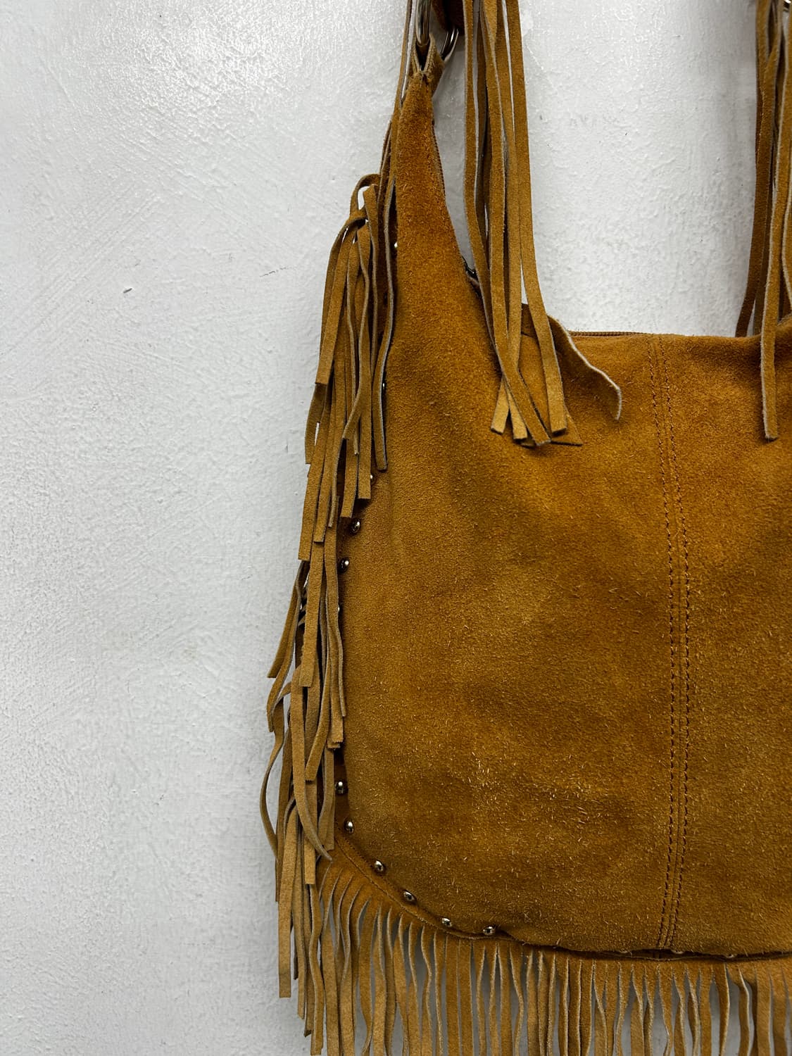 Another Edition 스웨이드 프린지 숄더백 상품이미지2