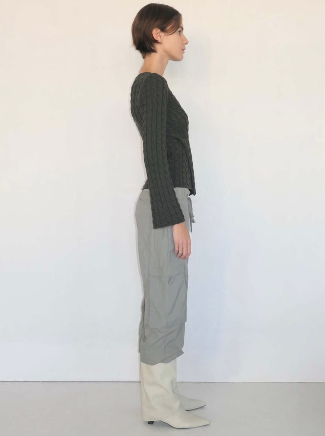 Paloma wool knit 팔로마울 발레리아 니트 카키 상품이미지2