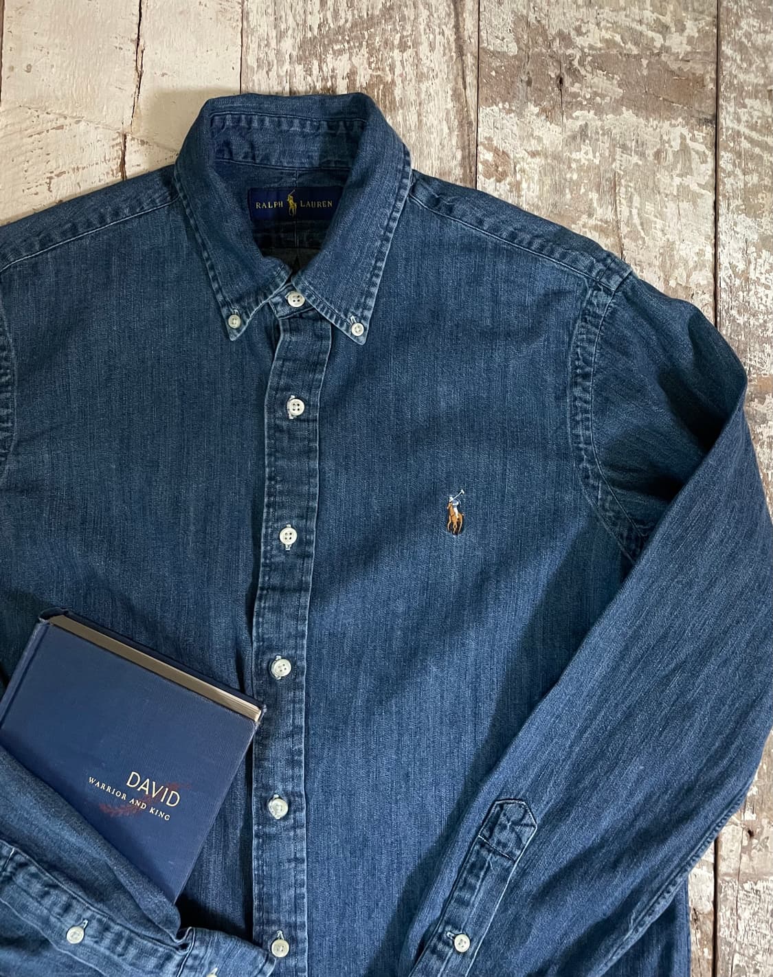 Polo Ralph Lauren Button-Down Denim Shir 상품이미지2