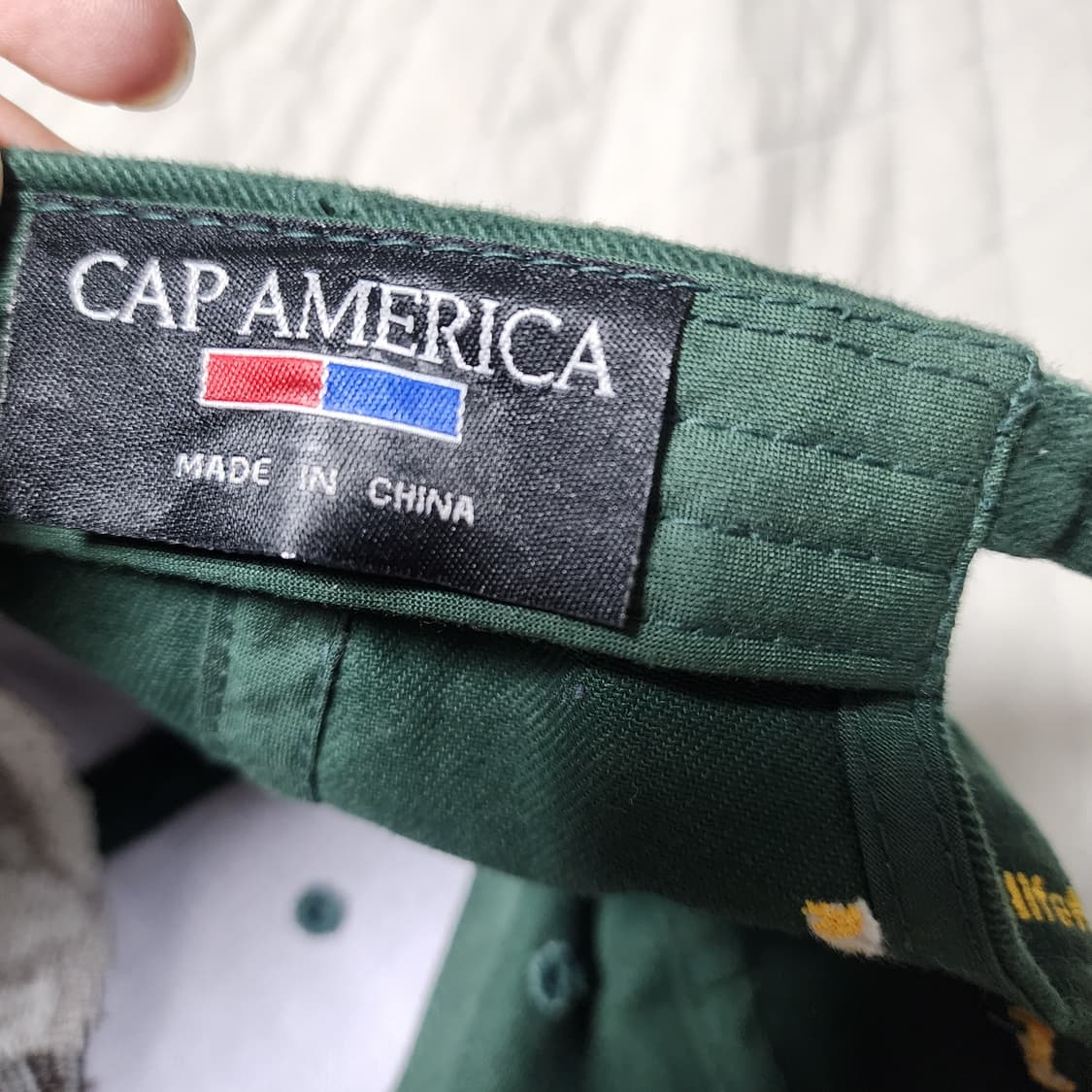 [OS] 00s 빈티지 와일드라이프 포에버 NRA 그린캡 상품이미지5