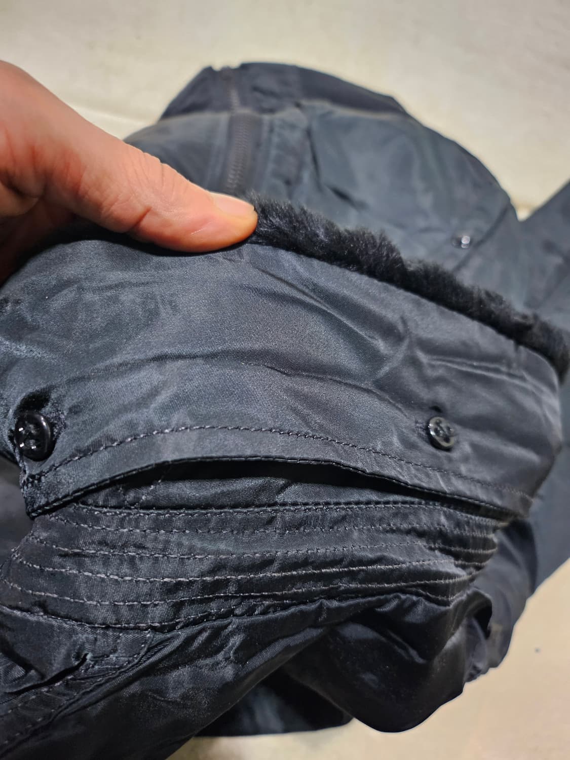 90s 알파사 VINTAGE B-15C 신품 L/R 상품이미지8