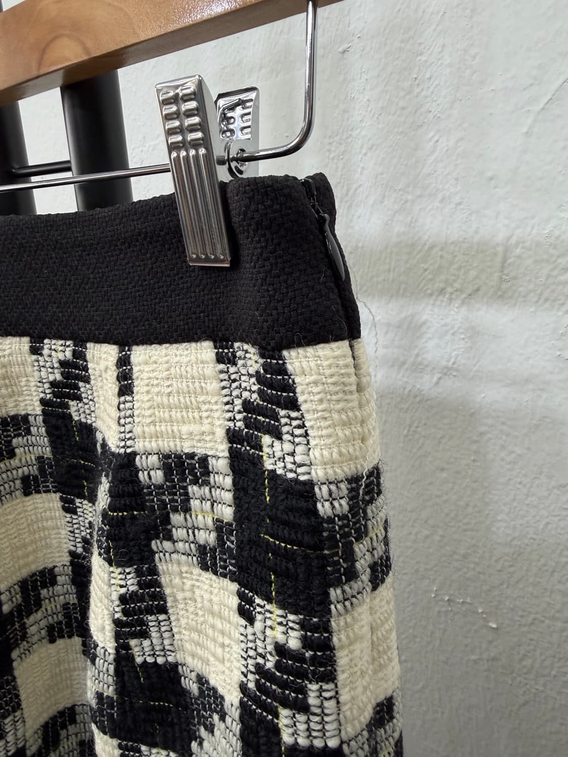 정품) 미샤 체크 롱스커트 70 상품이미지5