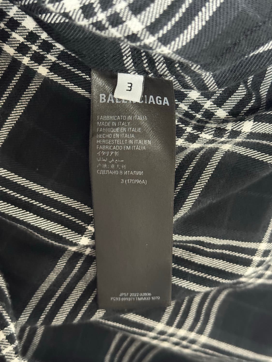 [3]발렌시아가 트롱프뢰유 셔츠 상품이미지4