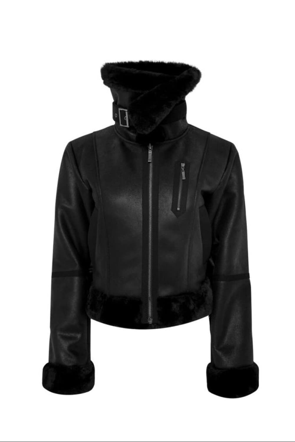 보헤미안 서울 22fw 피티드 무스탕 상품이미지1