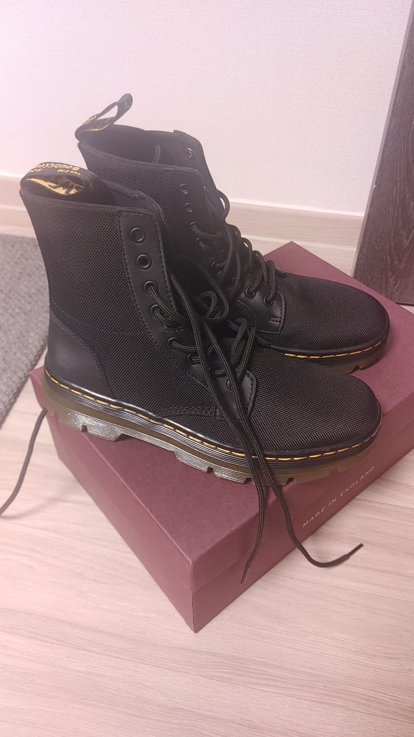 닥터마틴 콤비 나일론 부츠 6사이즈 상품이미지3