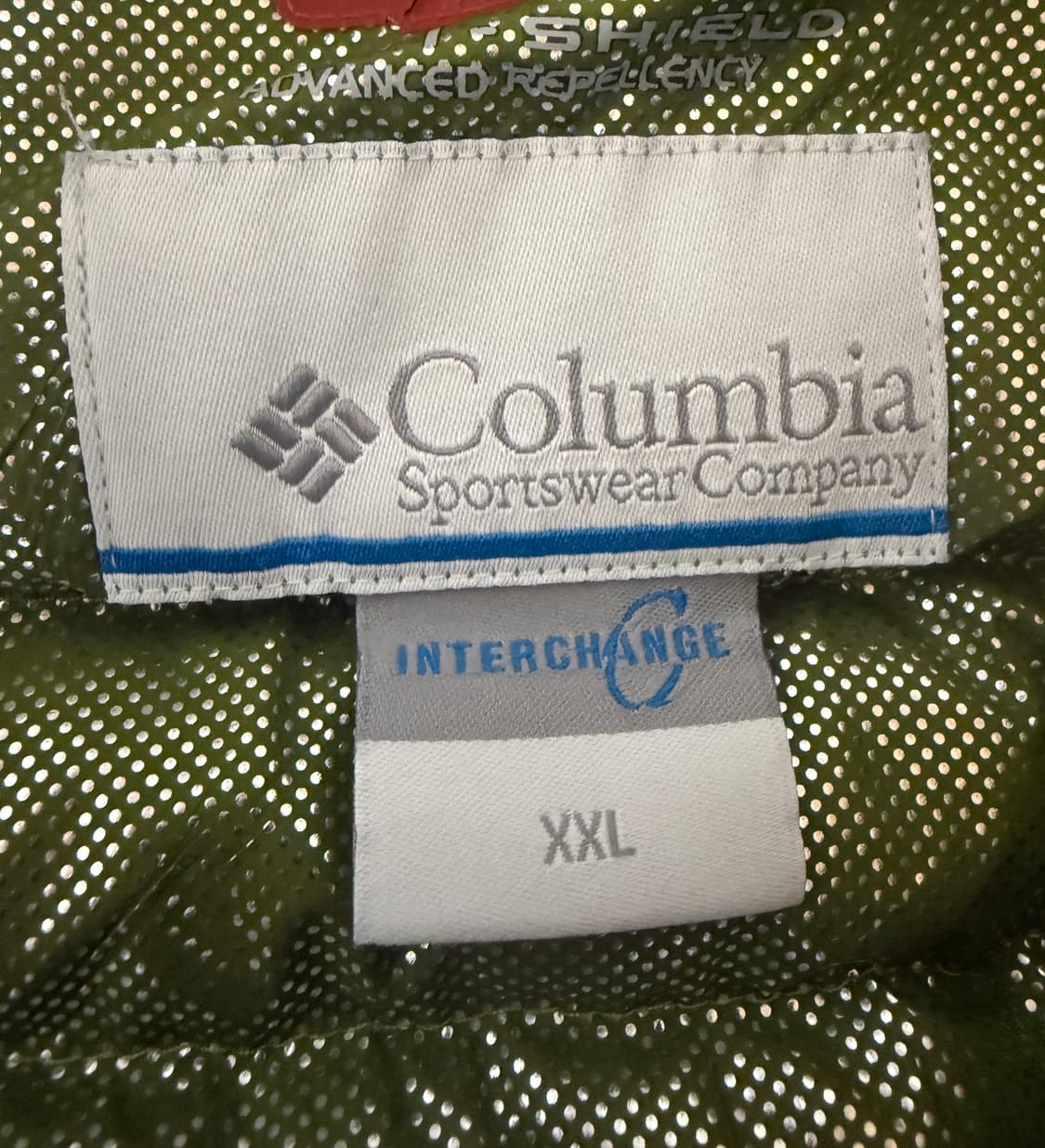 컬럼비아 고프코어 경량 패딩 올리브 그린 상품이미지3