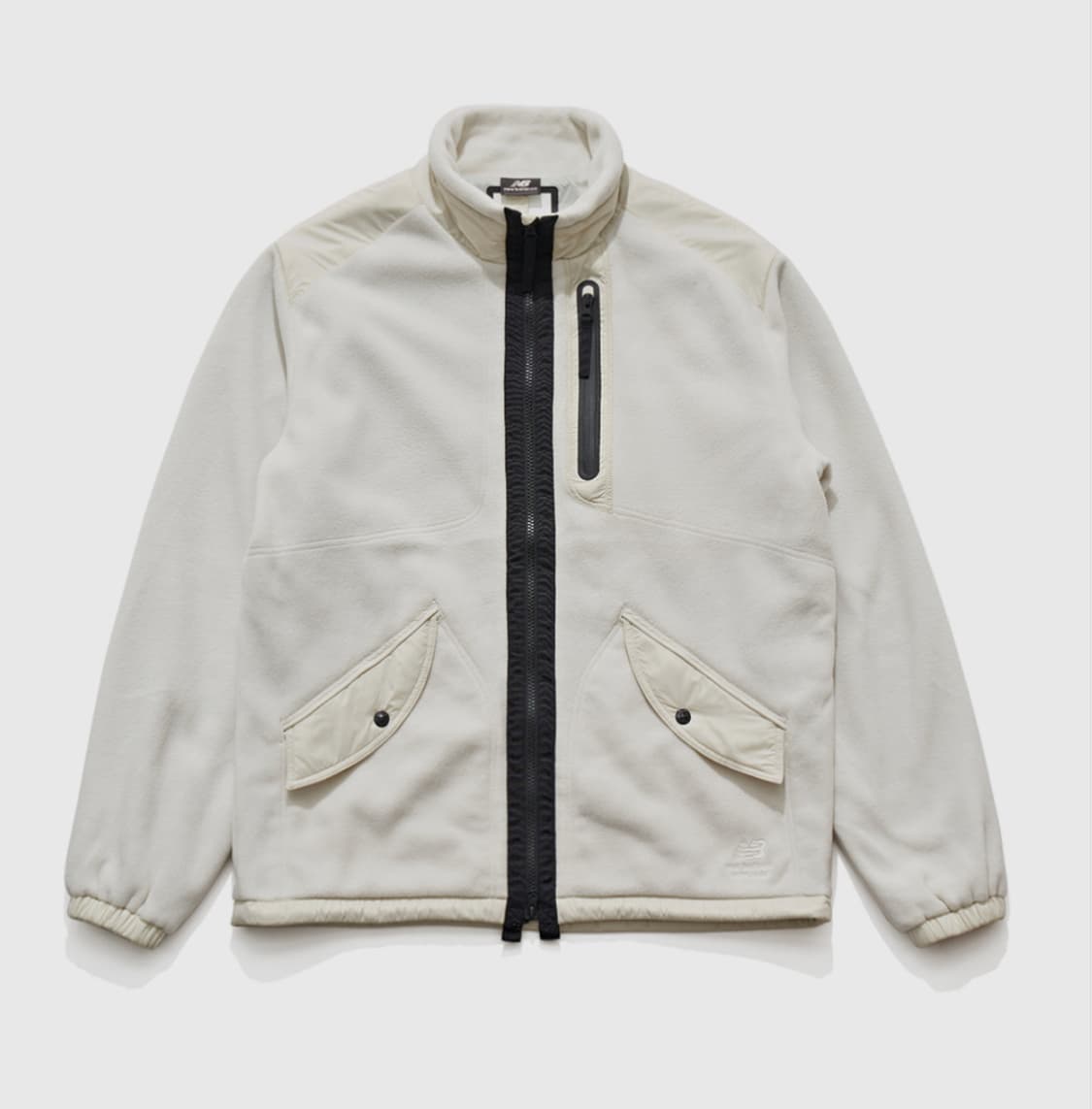 새상품(XL)이스트로그x뉴발란스 후리스 자켓 크림 상품이미지4