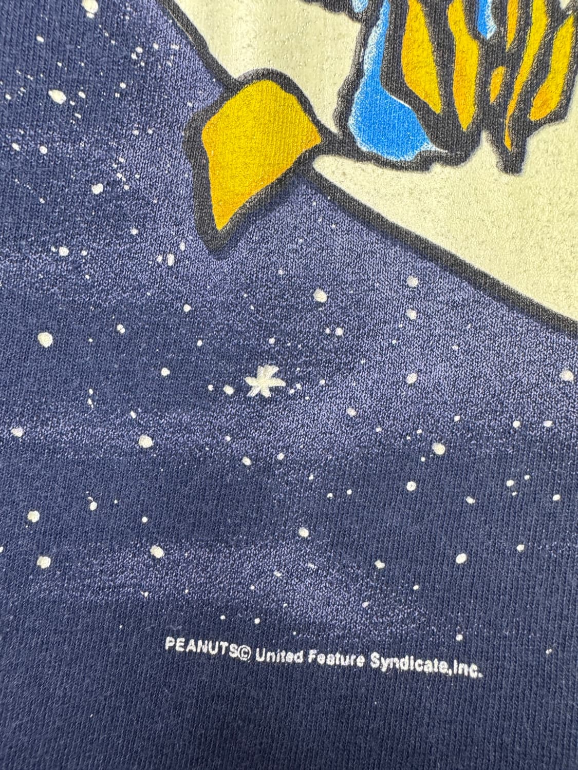 빈티지 90s 스누피 우드스탁 SNOOPY WOODSTOCK 티셔츠 M 상품이미지3