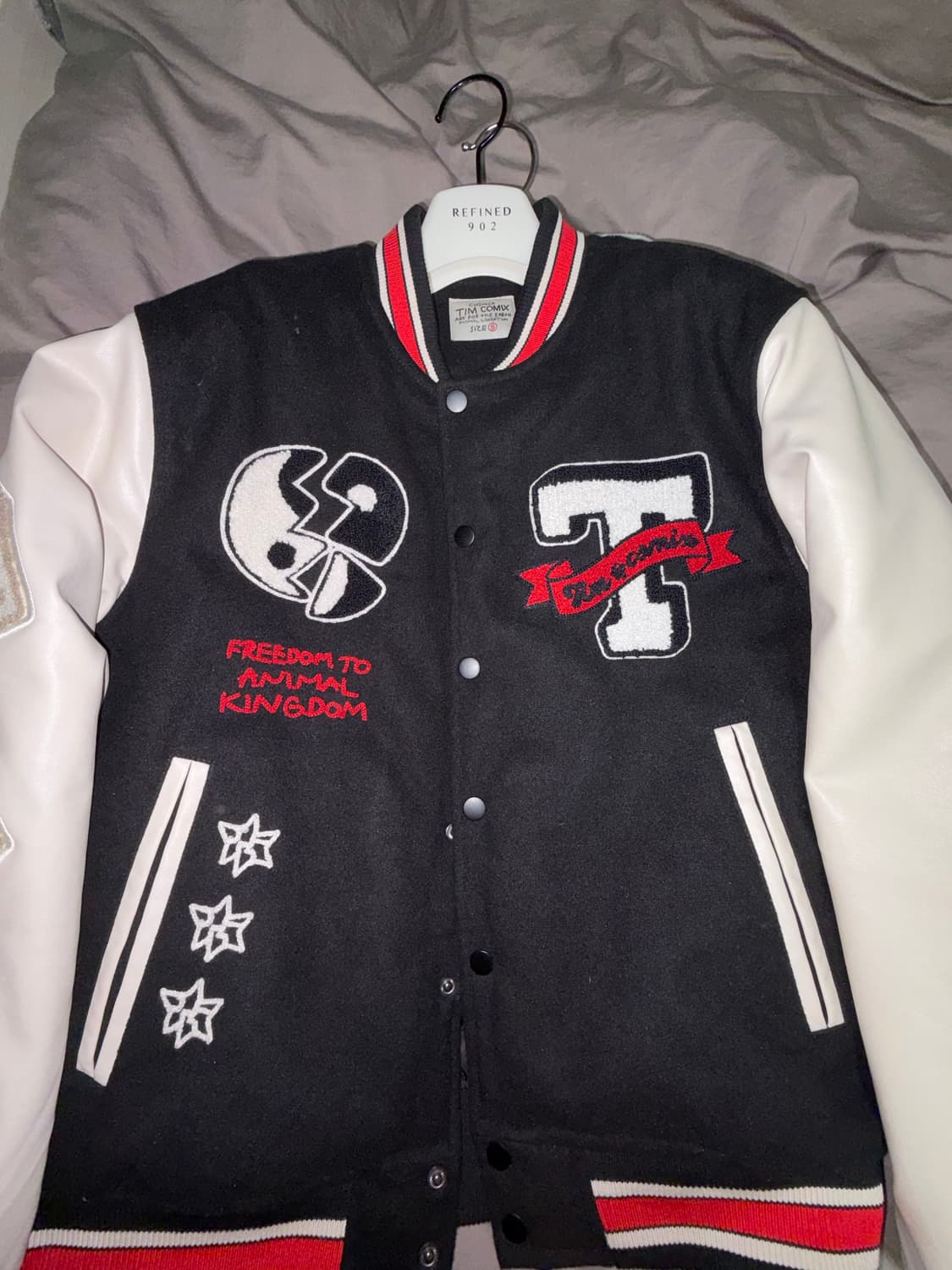 팀코믹스 바시티 자켓 상품이미지1