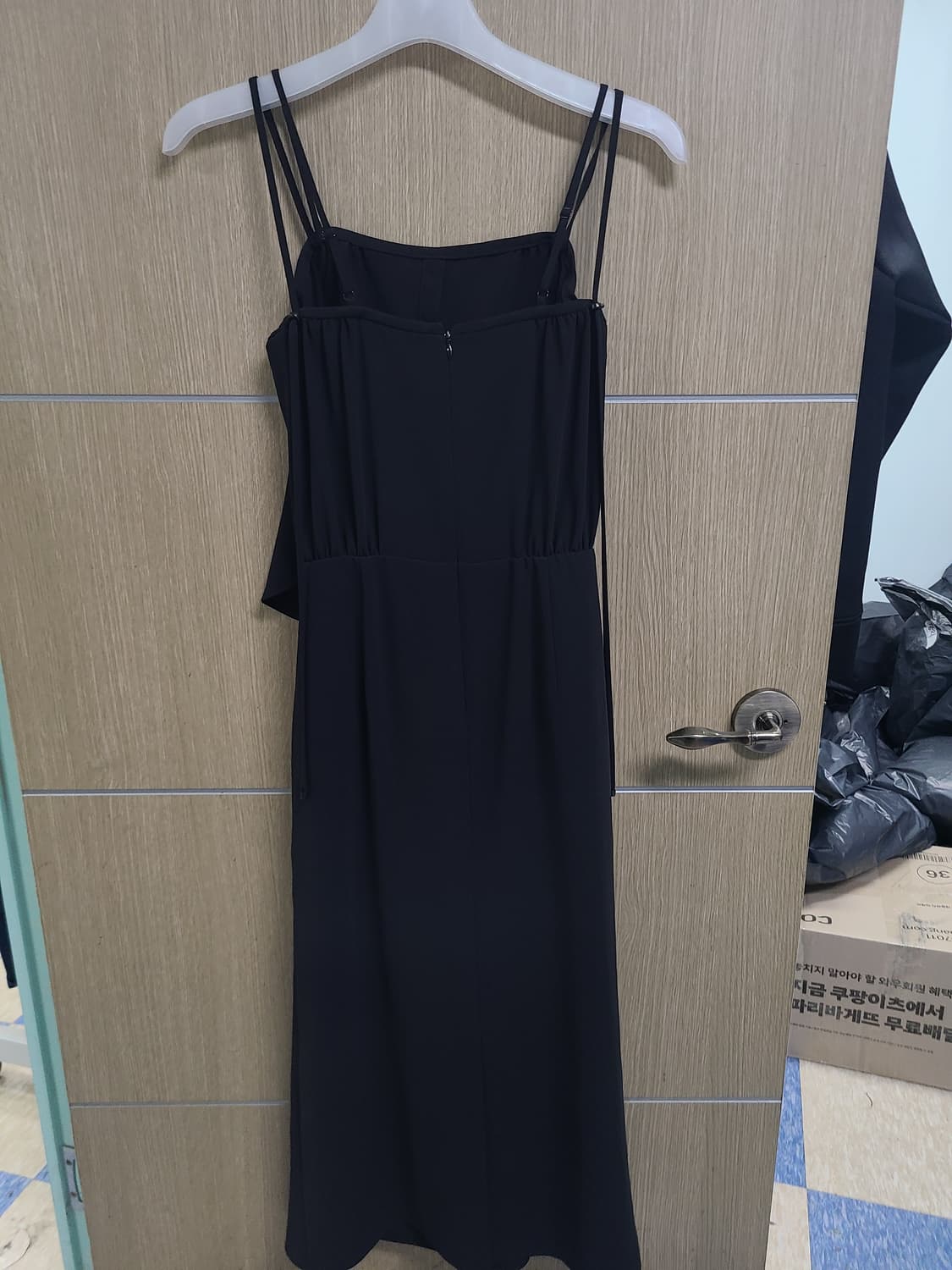 타임 뷔스티에 블랙 롱원피스  상품이미지4