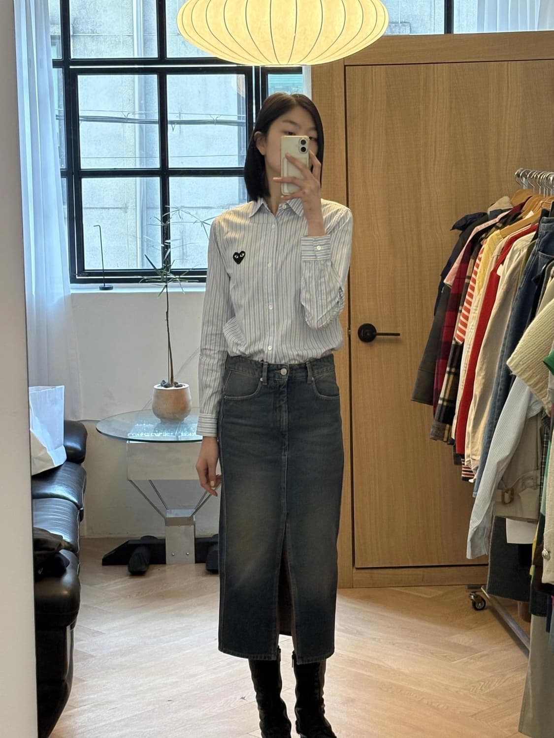 꼼데가르송 스트라이프 셔츠 상품이미지4