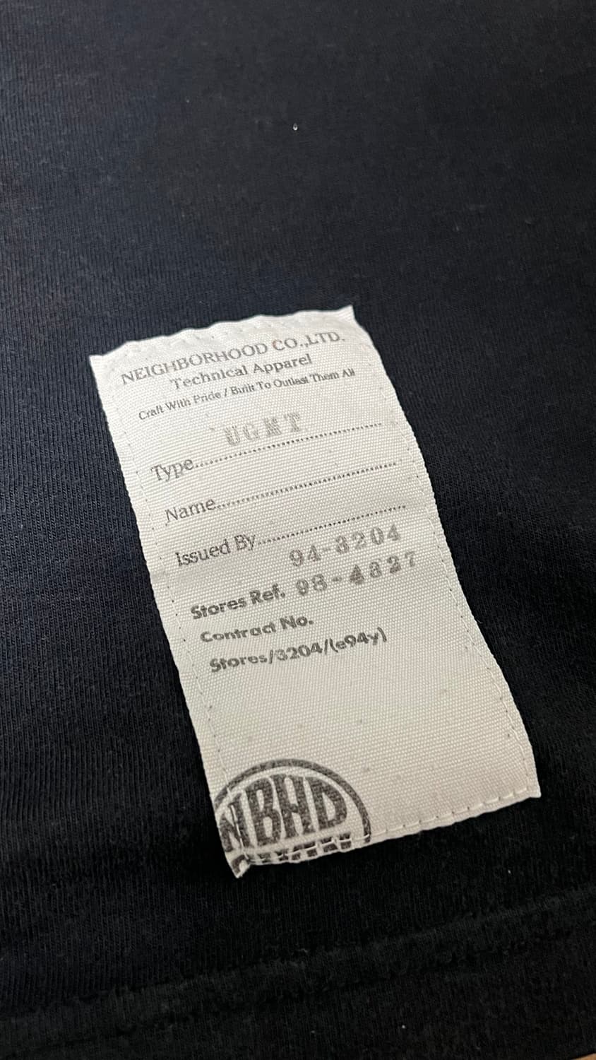 Neighborhood X Fragment Design 전사 프린트 티 상품이미지5