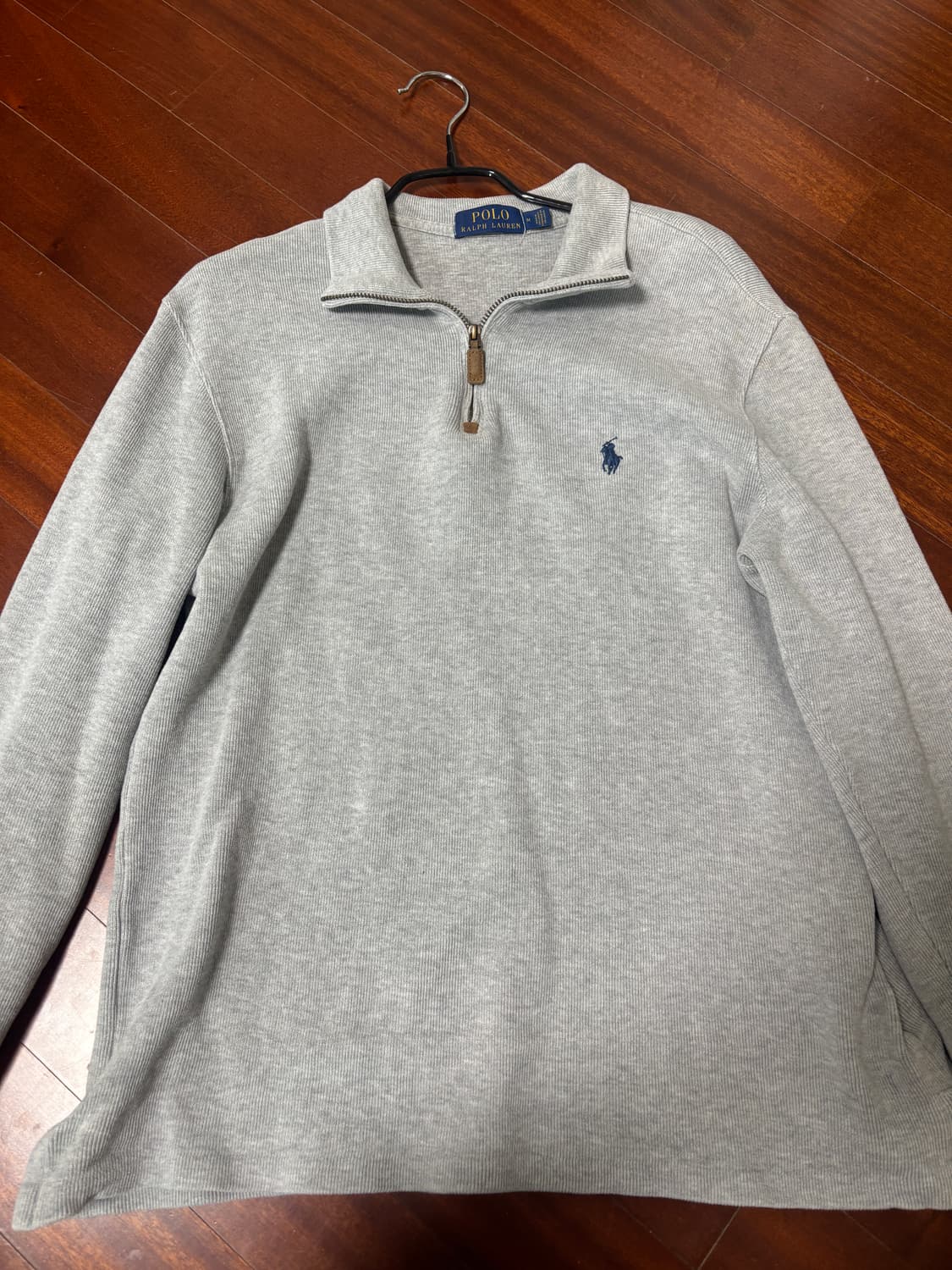 폴로 반집업 니트 m 상품이미지1