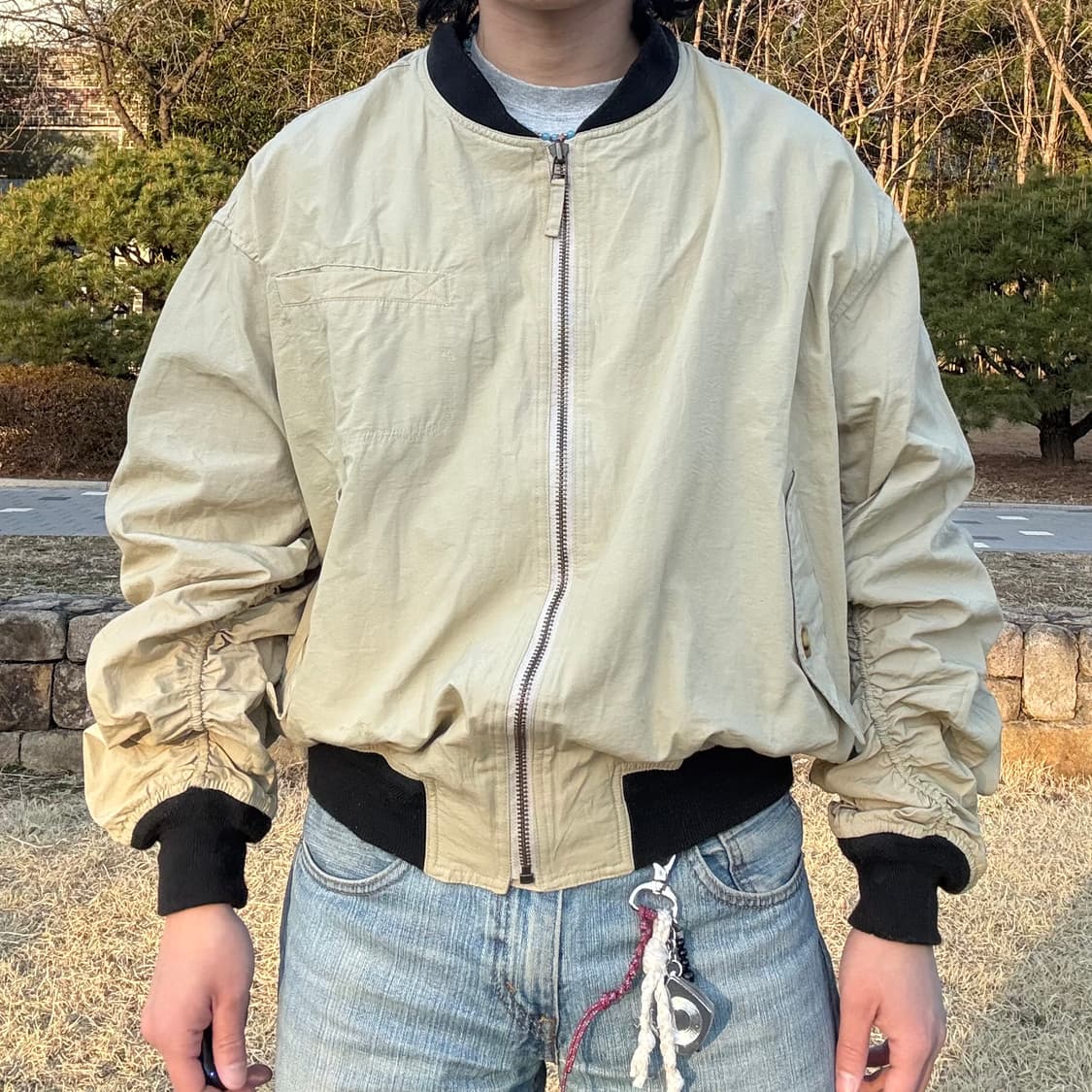 에드윈 EDWIN MA-1 스타일 봄버 자켓 상품이미지3