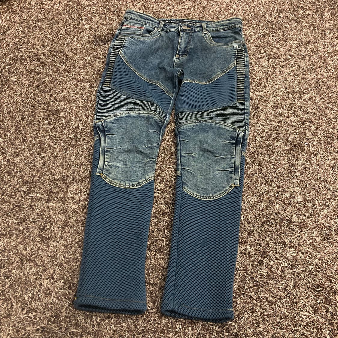 블랙비자칼 바이커 데님 팬츠 상품이미지1