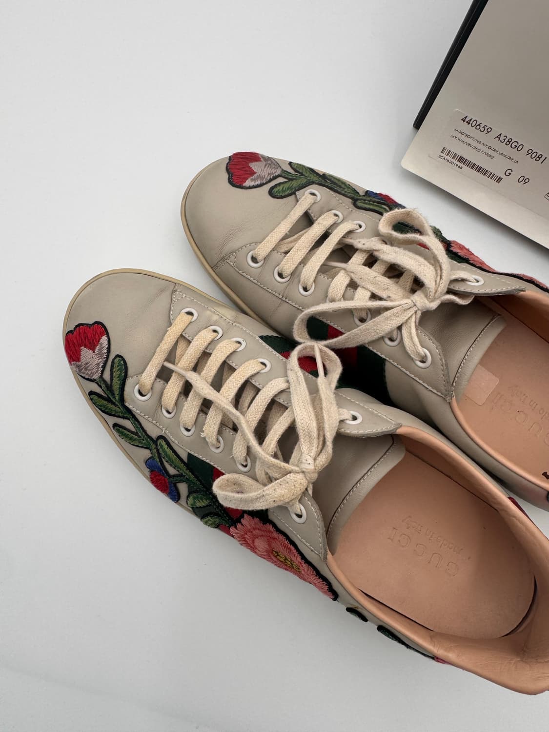 구찌 에이스 플라워 스니커즈 상품이미지3