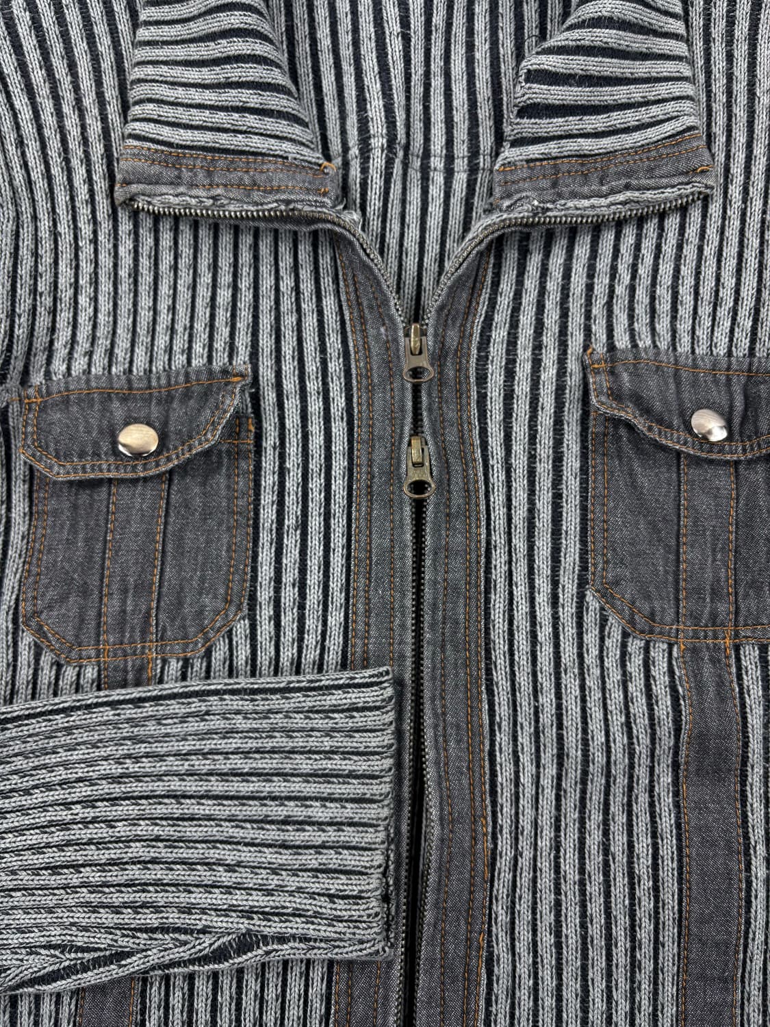 Vintage Knit Zip-Up    상품이미지2