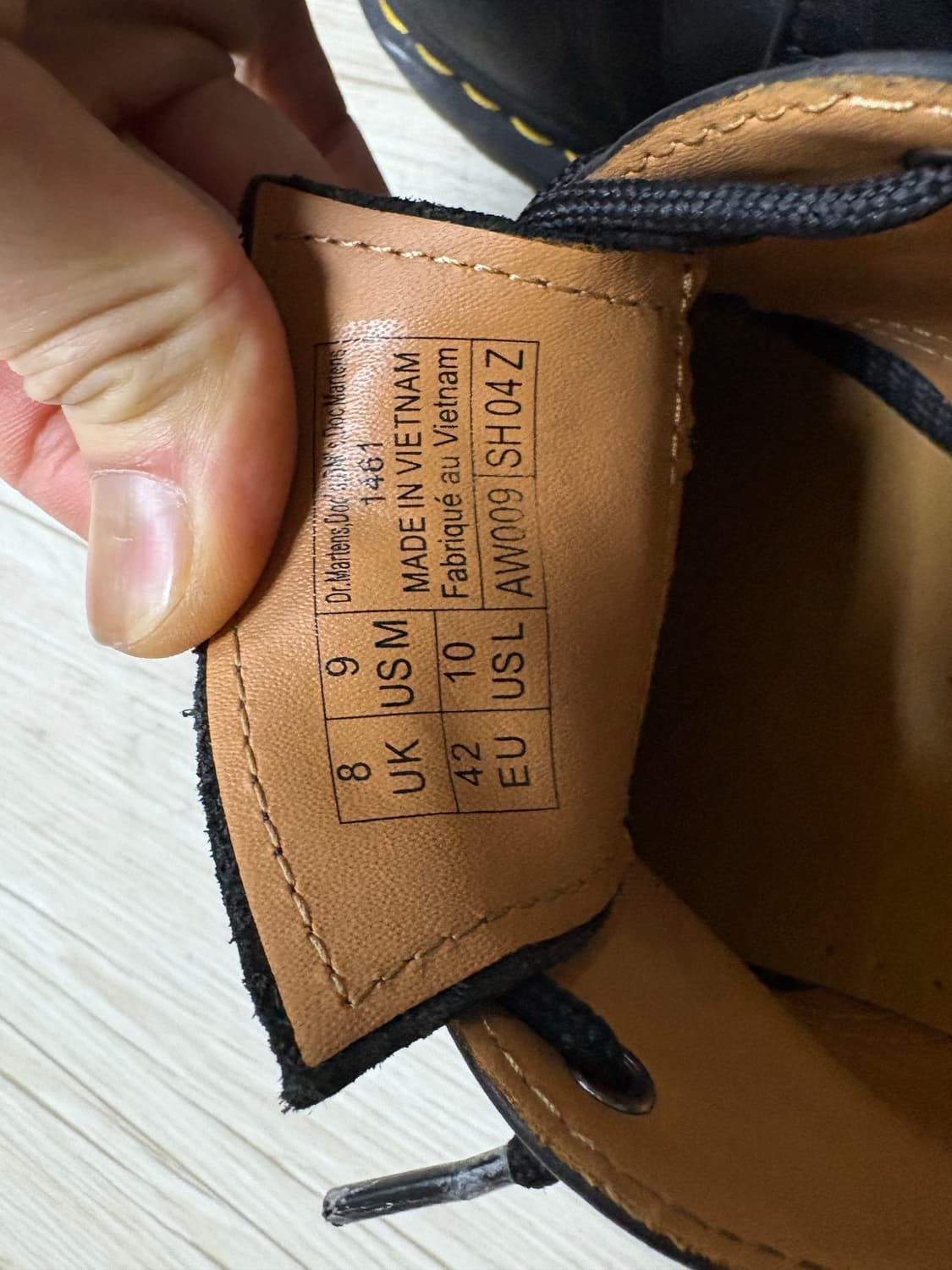 닥터마틴 1461 3홀 나파 270 상품이미지7