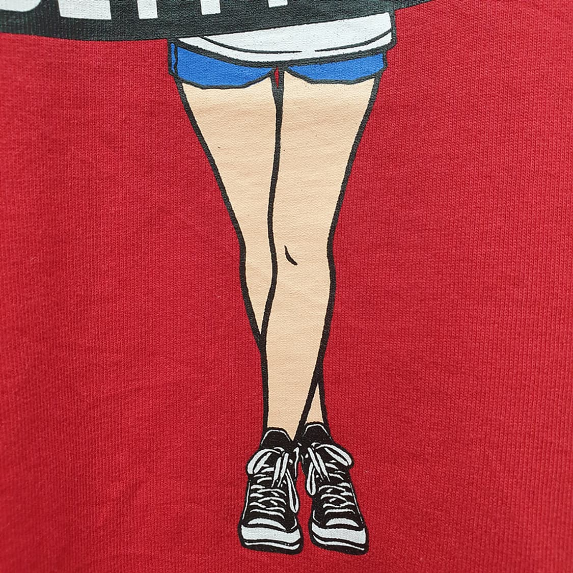 레드 베티붑캐릭터 스냅백모자 스케이트보드 그래픽 프린팅 프린트 반팔티셔츠 상품이미지6