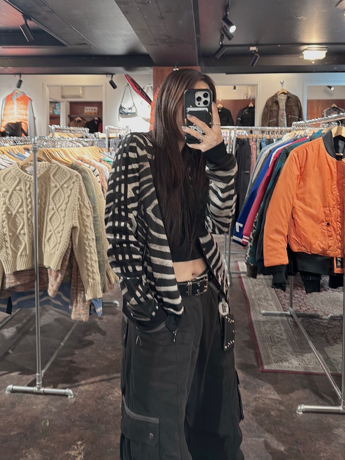 아디다스 슈퍼컬 지브라 페턴 올드스쿨 y2k 져지 트랙탑 자켓 S 상품이미지7