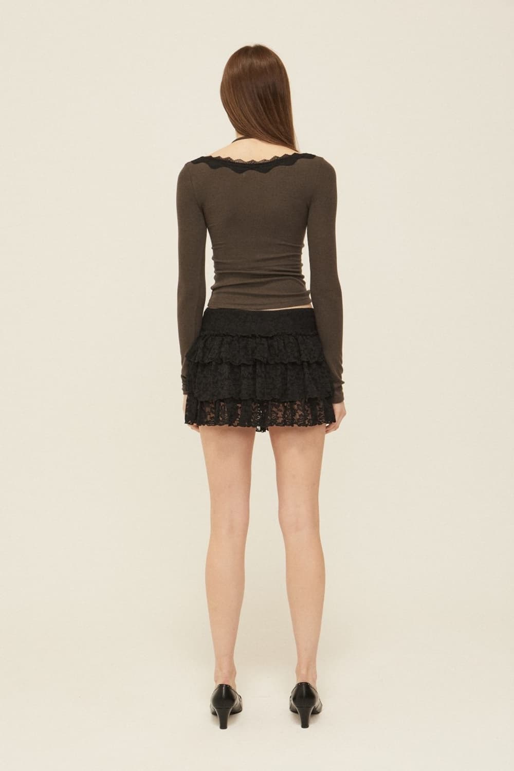 [단종] 쓰리타임즈 라즈베리 탑 차콜 상품이미지5