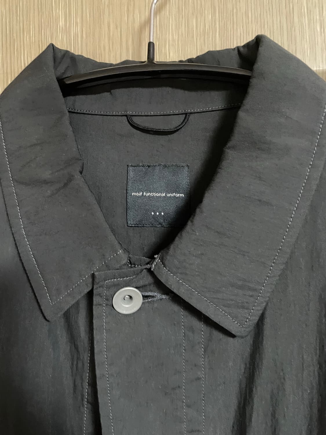 모이프 오버 워크자켓 차콜 3사이즈 상품이미지4