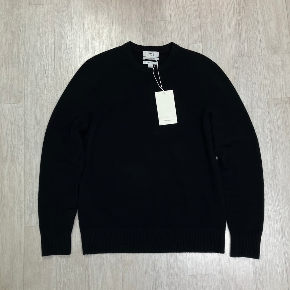 [S] 코스 심리스 캐시미어 크루넥 니트 상품이미지5