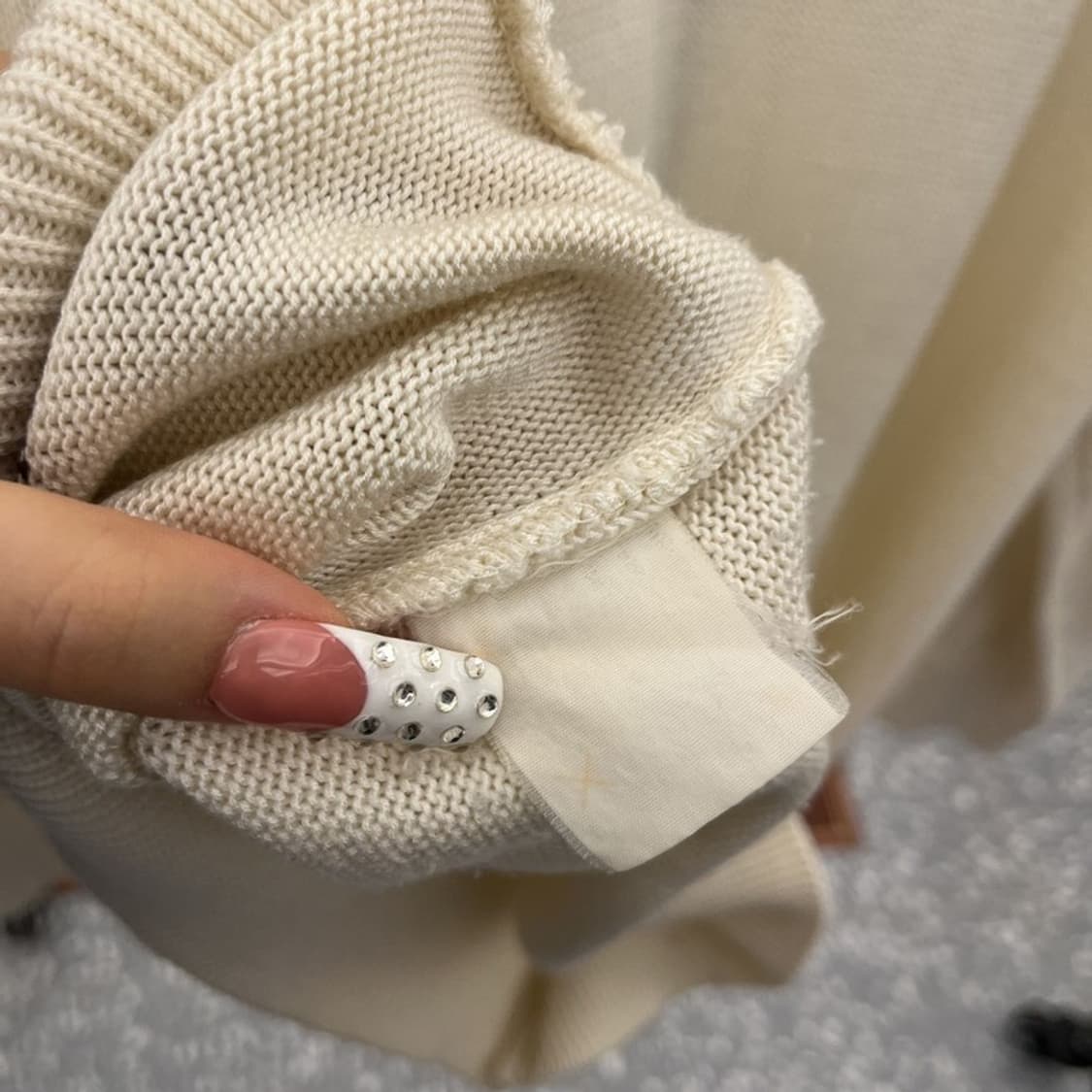 라코스테 서광 컨트리 레트로 스트라이프 니트 100 C10267 상품이미지5