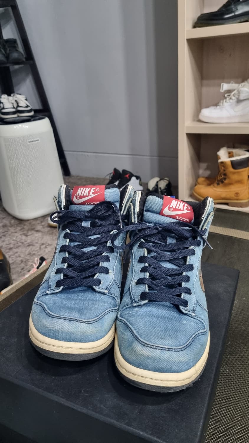 덩크(nike) 데님 농구화 (uk7.5) 국내 260적당 상품이미지1