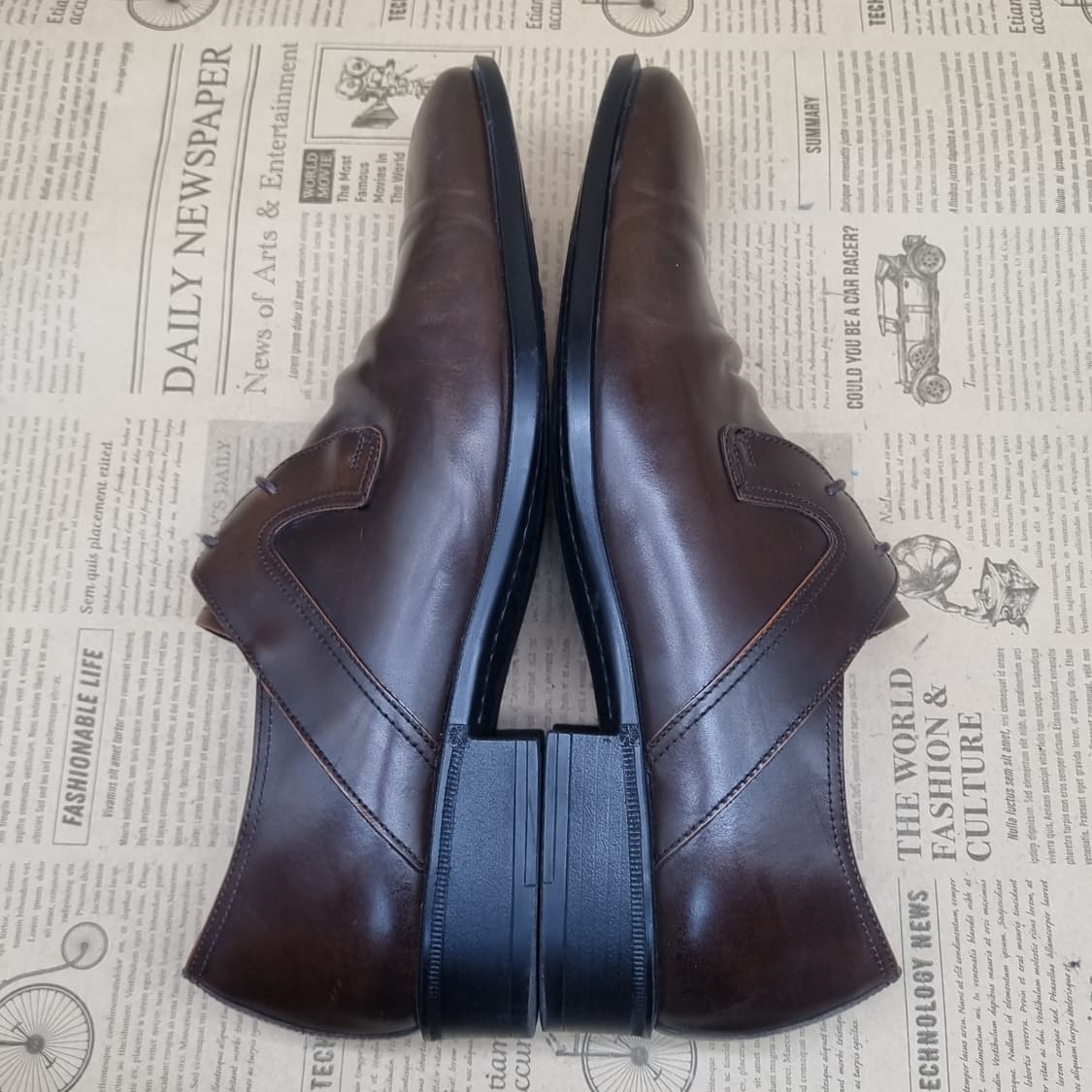 레노마 남성정장구두 실사이즈280 상품이미지5