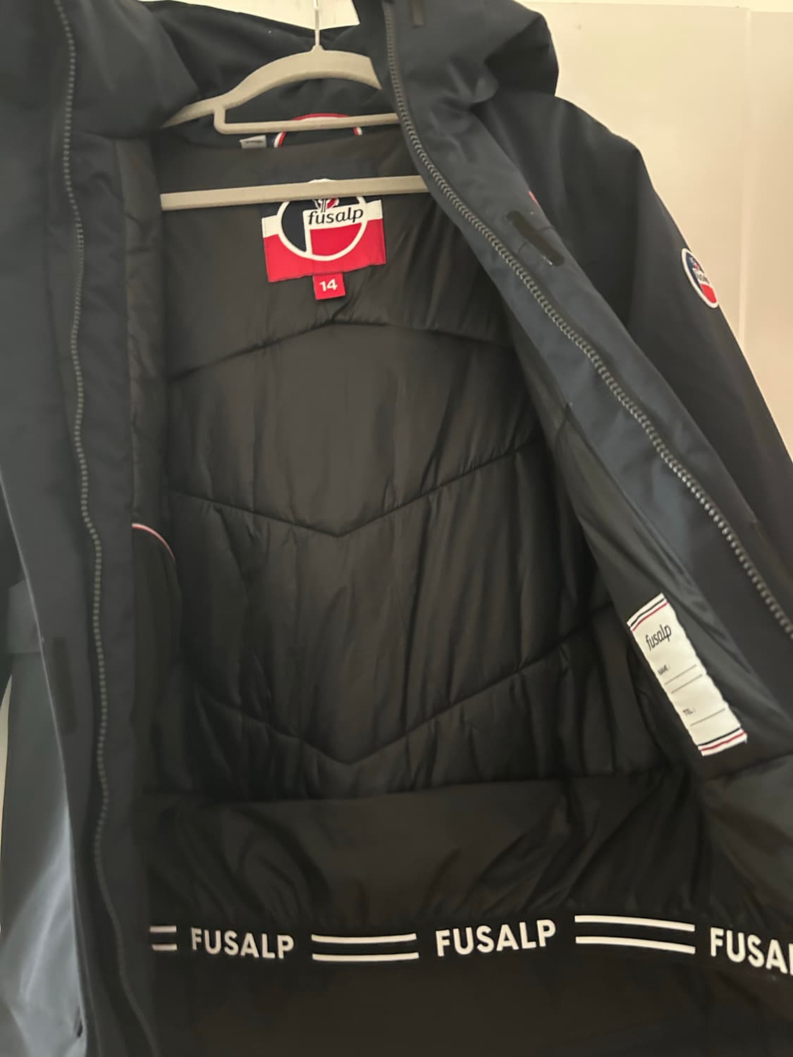 퓨잡 14세 새상품 스키복겸패딩 상품이미지5