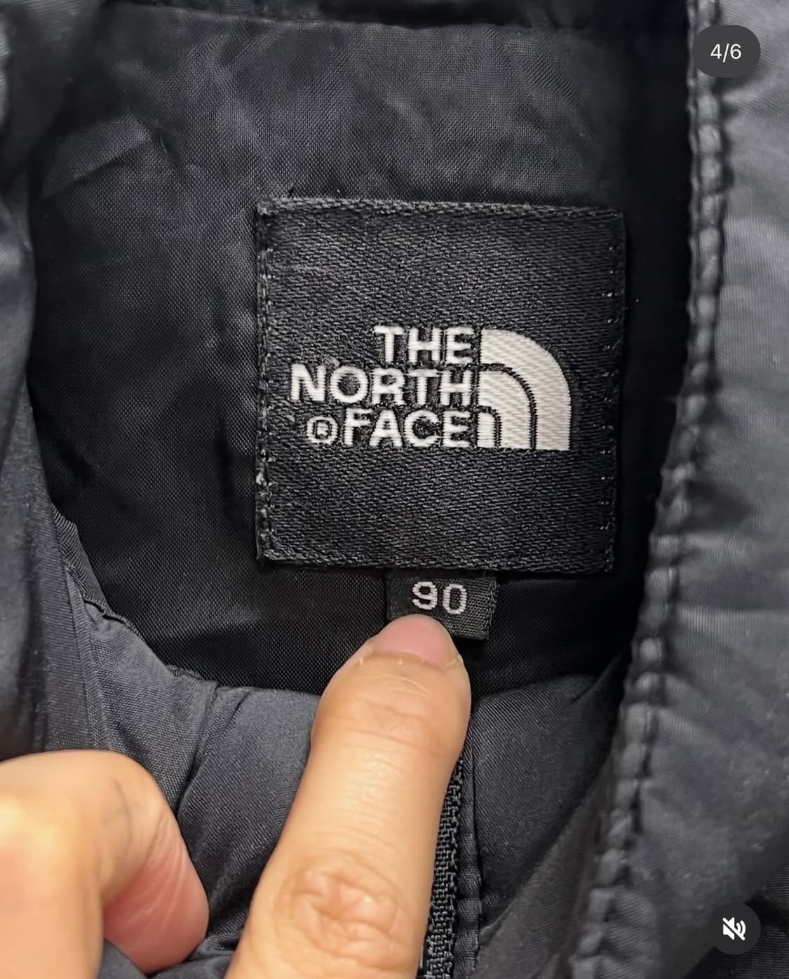 (90) 노스페이스 우먼스 내피패딩 블랙 상품이미지4
