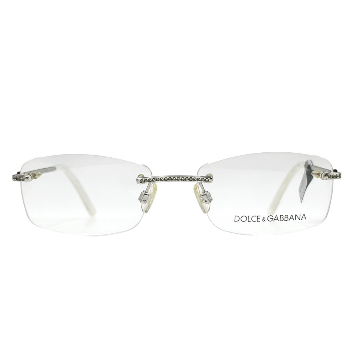 D&G 돌체앤가바나 큐빅 무테 안경 상품이미지3